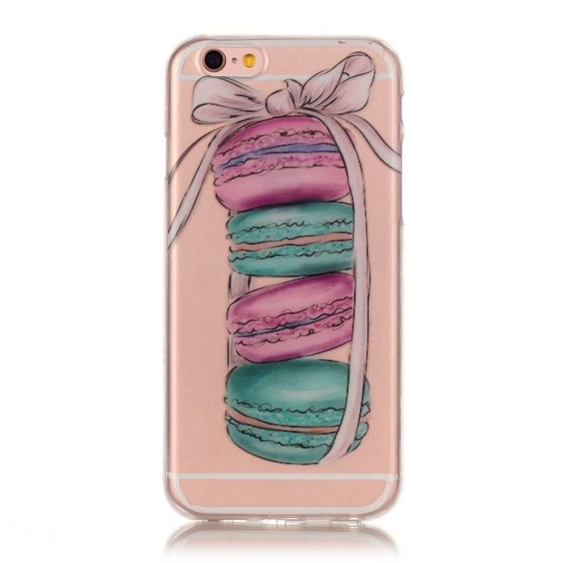 Průhledné Pouzdro Na Gurmánské Makronky Na Iphone 6/6s