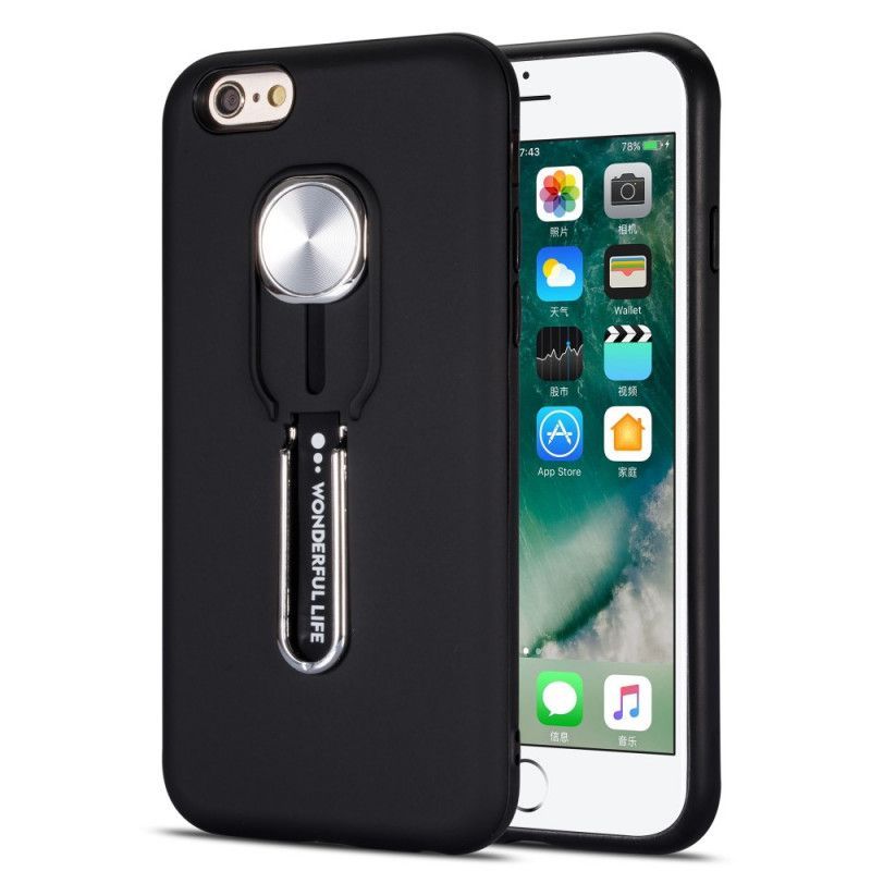 Skvělý Život Iphone 8 Plus / 7 Plus Pouzdro Se Stojanovým Kroužkem