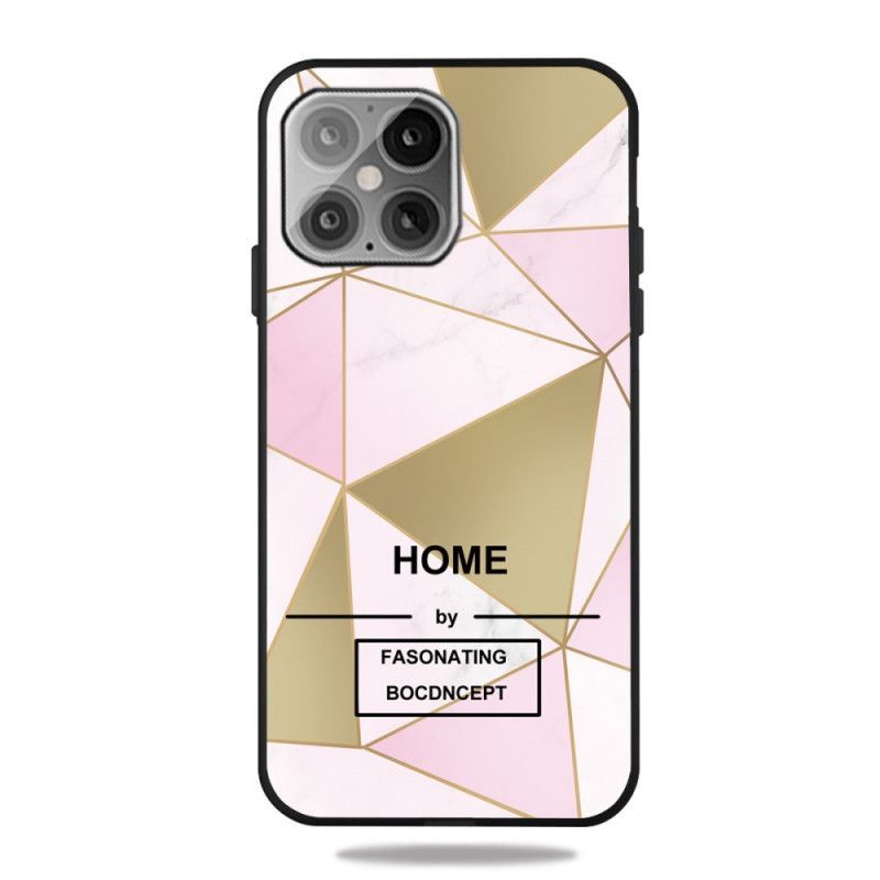 Stylizované Mramorové Pouzdro Na Iphone 12 Mini