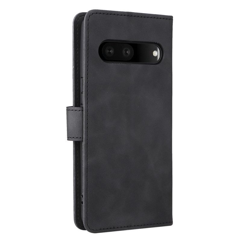 Flipové Pouzdro Na Google Pixel 7 Pro Na Lana Barevný Řemínek Z Umělé Kůže