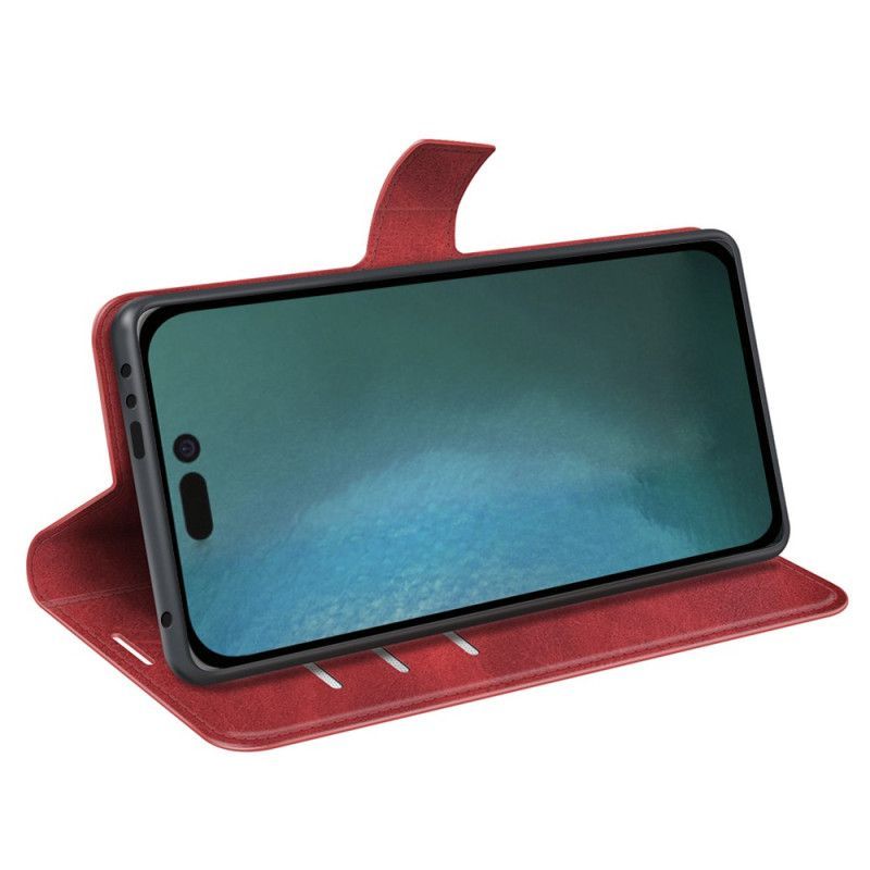 Flipové Pouzdro Na iPhone 14 Plus Slim Extreme Leather Effect