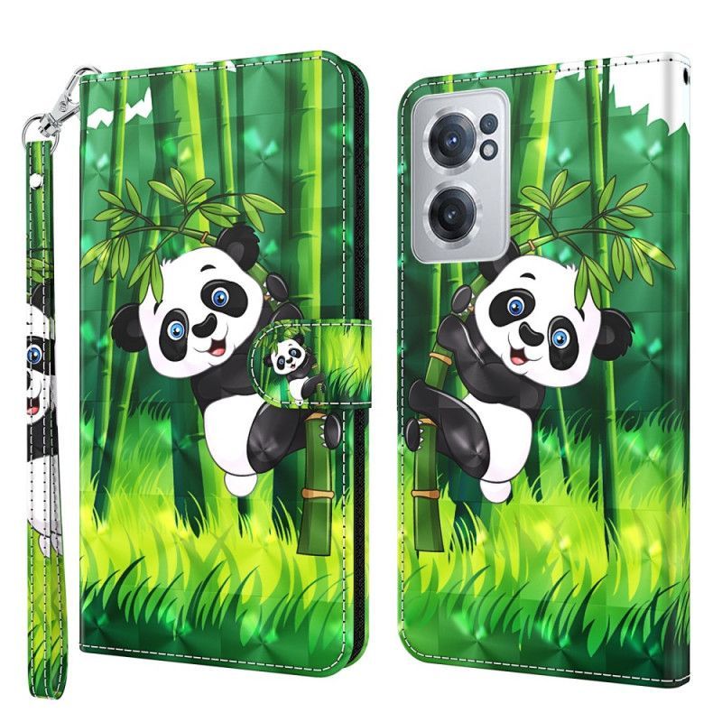 Flipové Pouzdro Na OnePlus Nord CE 2 5G Komiks Panda