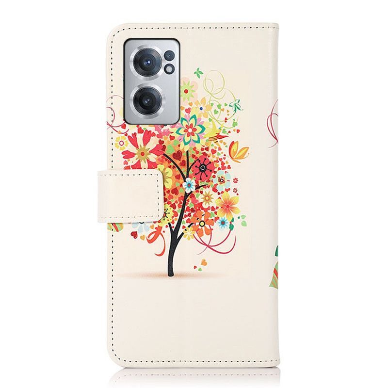 Flipové Pouzdro Na OnePlus Nord CE 2 5G Kvetoucí Pomerančovník