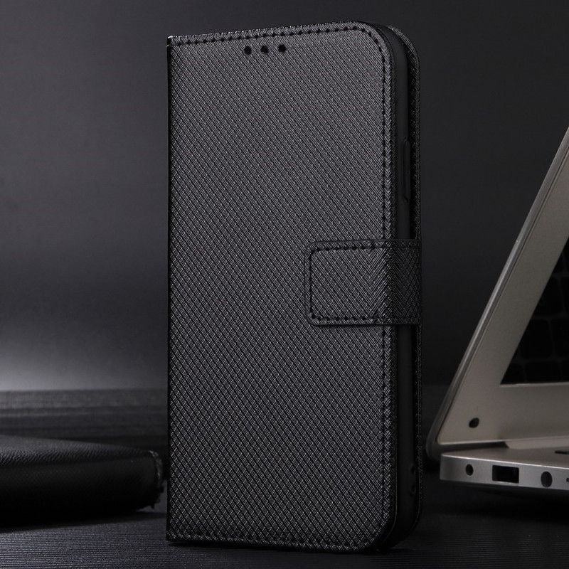 Flipové Pouzdro Na Oppo Find X5 Lite Na Lana Stylový Pásek Z Umělé Kůže