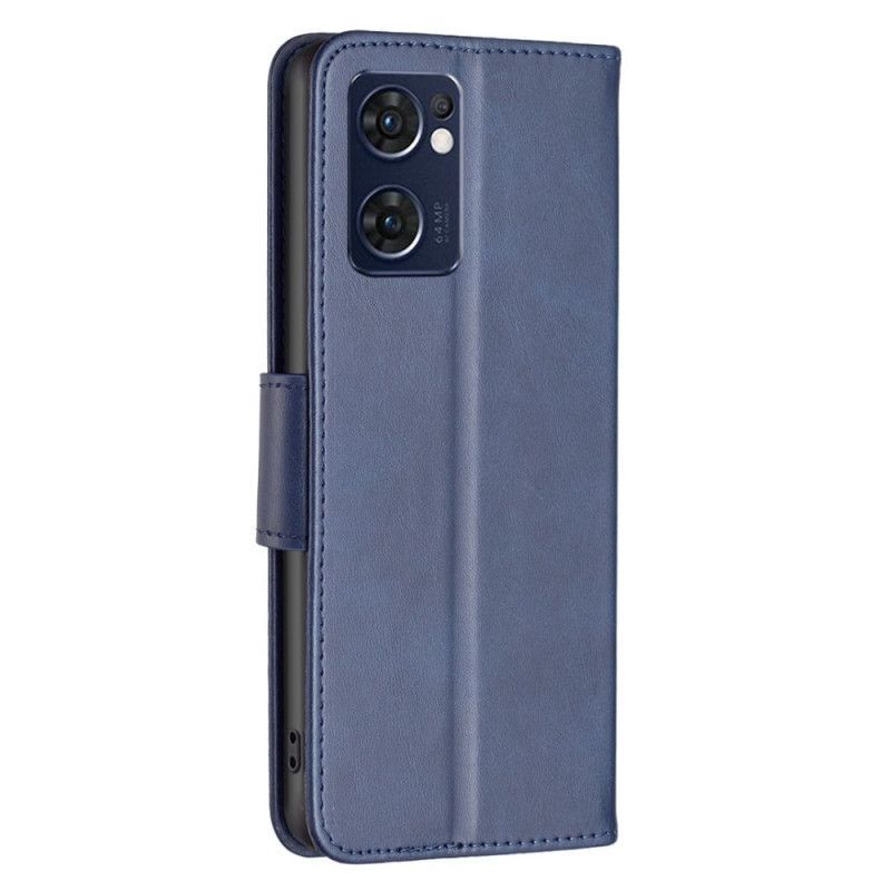 Flipové Pouzdro Na Oppo Find X5 Lite Šikmá Spona