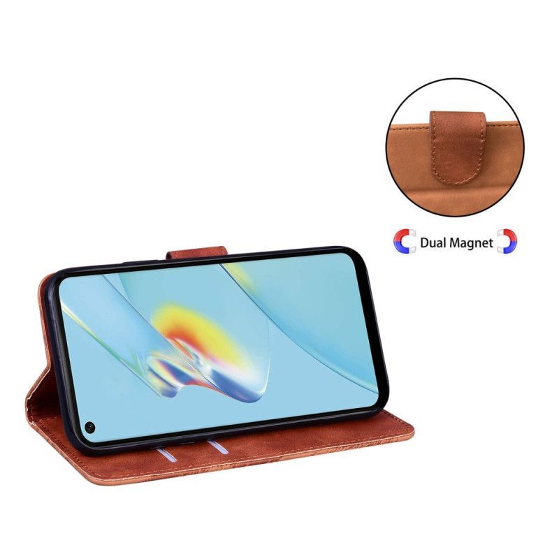 Flipové Pouzdro Na Oppo Reno 8 Lite Motýl