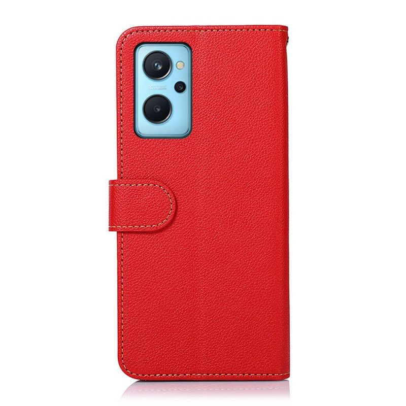 Flipové Pouzdro Na Realme 9i Dvoubarevná Peněženka