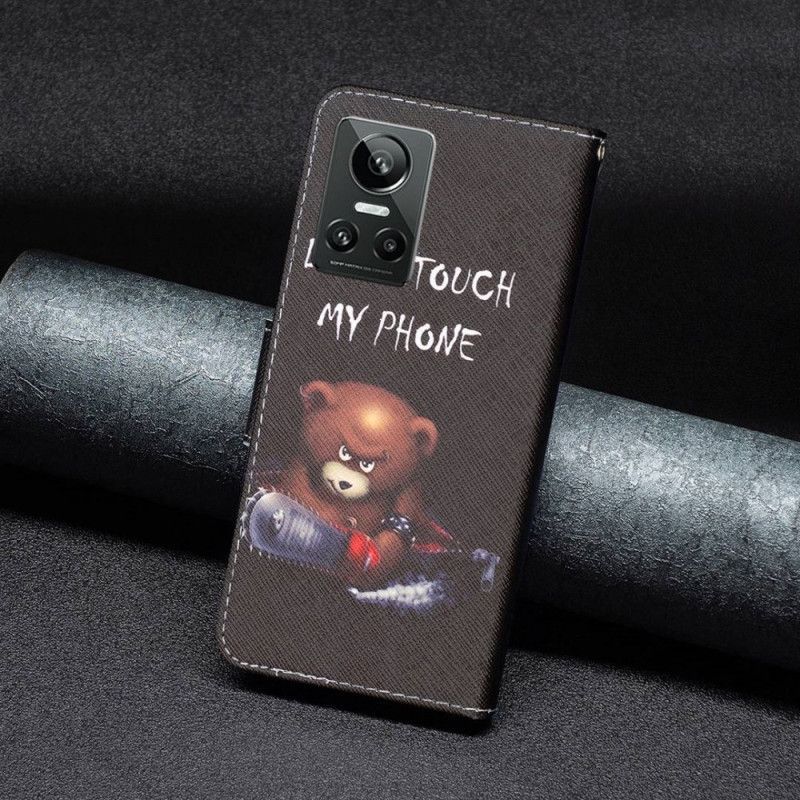 Flipové Pouzdro Na Realme GT Neo 3 Nedotýkej Se Mého Telefonu