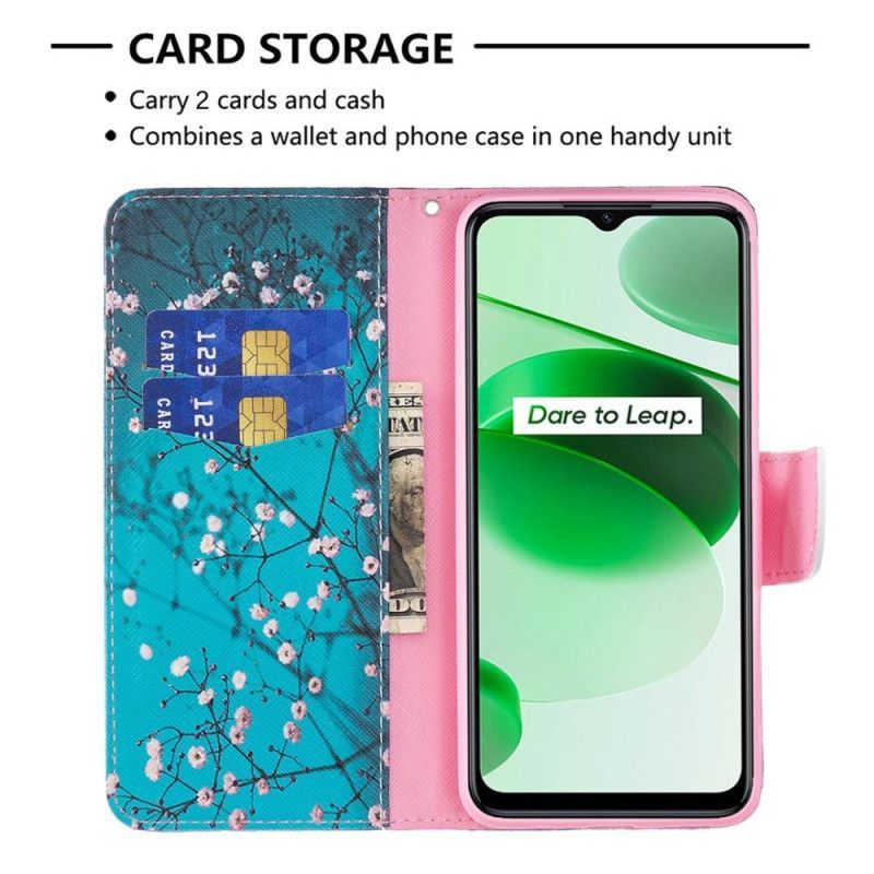 Flipové Pouzdro Na Realme GT Neo 3 Vícebarevná Slunečnice