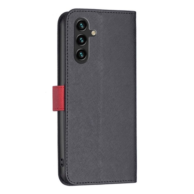 Flipové Pouzdro Na Samsung Galaxy A14 / A14 5G Dvoubarevná Binfen Color