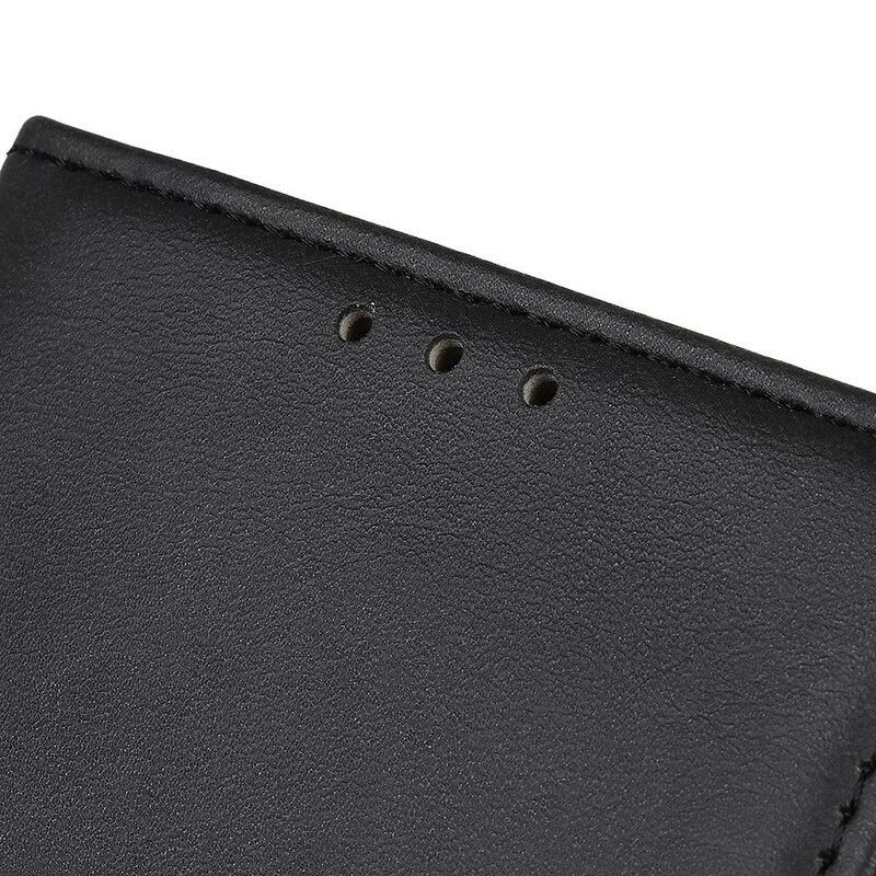 Flipové Pouzdro Na Samsung Galaxy M12 / A12 Efekt Retro Matné Kůže