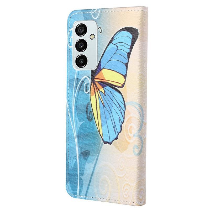 Flipové Pouzdro Na Samsung Galaxy M23 5G Královský Motýl