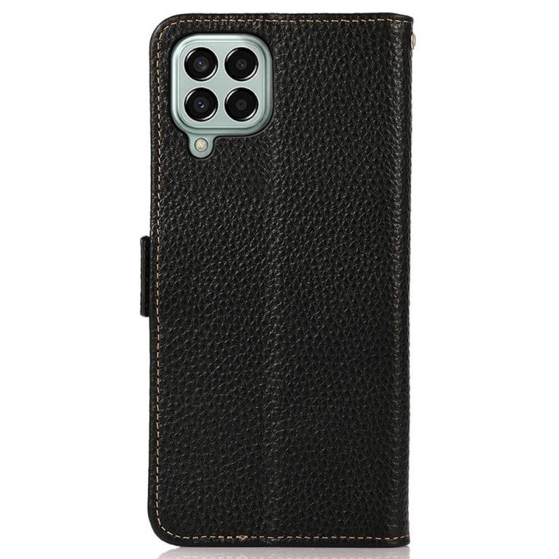 Flipové Pouzdro Na Samsung Galaxy M33 5G Liči Kůže Khazneh Rfid