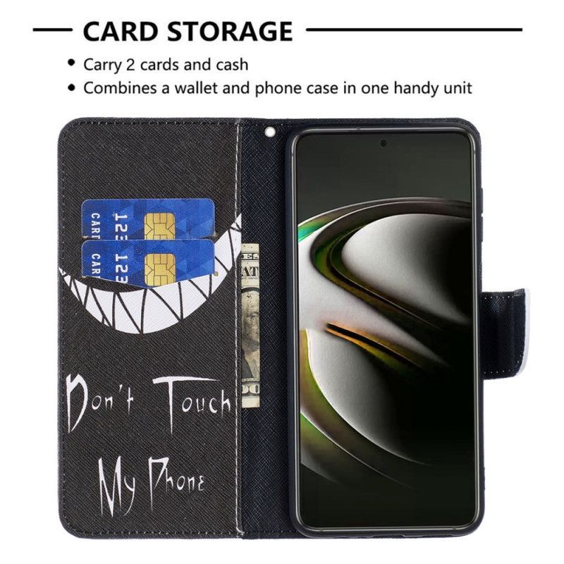 Flipové Pouzdro Na Samsung Galaxy S22 5G Ďábelský Telefon