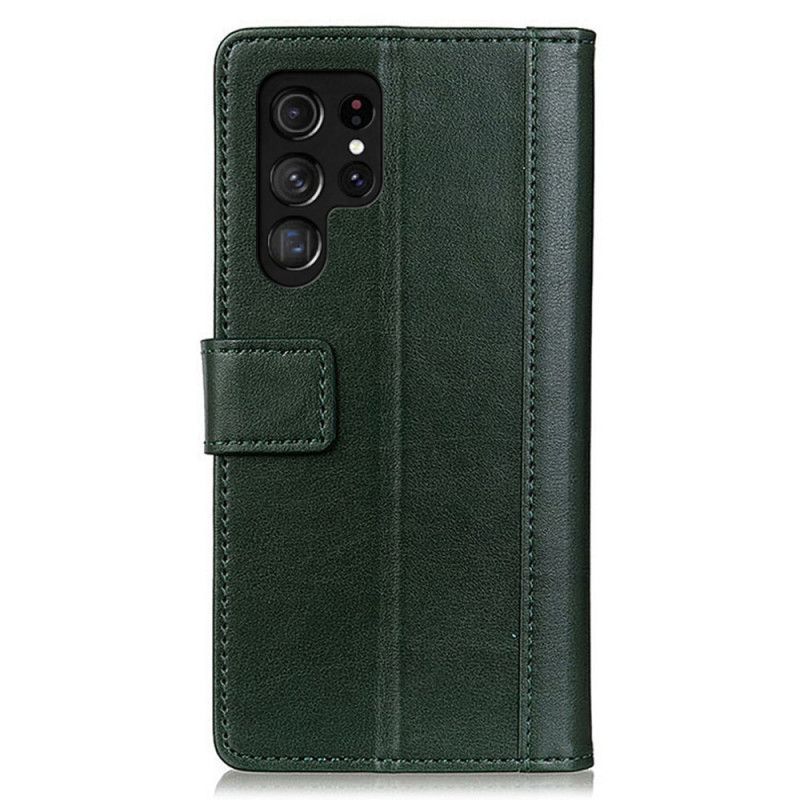 Flipové Pouzdro Na Samsung Galaxy S22 Ultra 5G Styl Kůže Elegance