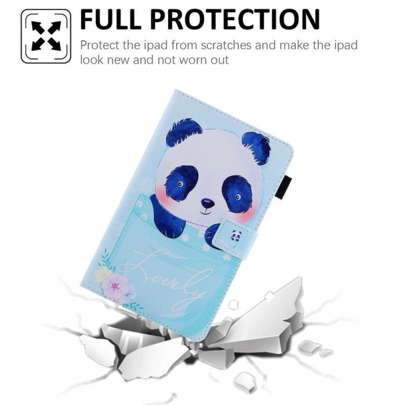 Flipové Pouzdro Na Samsung Galaxy Tab A8 (2021) Roztomilá Panda