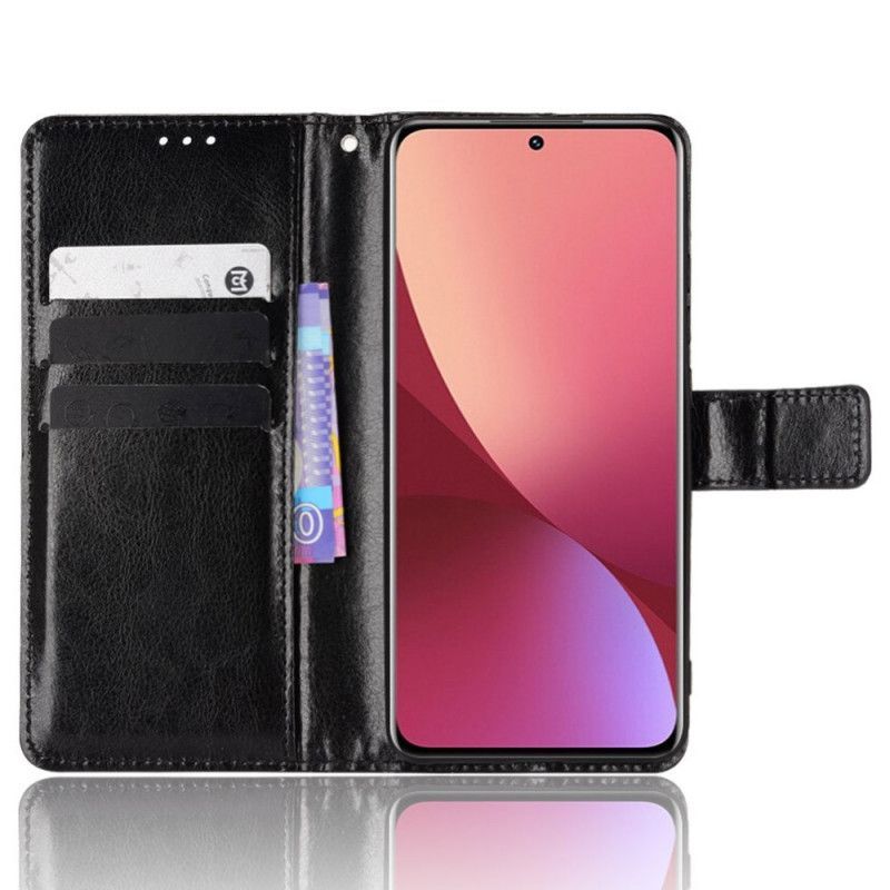 Flipové Pouzdro Na Xiaomi 12 Pro Okázalá Umělá Kůže