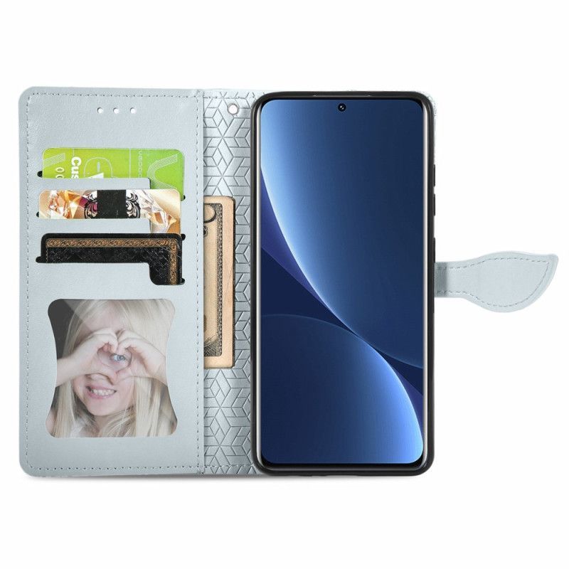 Flipové Pouzdro Na Xiaomi 12T / 12T Pro Kmenové Listy