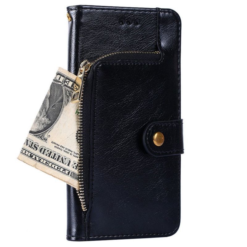 Flipové Pouzdro Na Xiaomi Redmi Note 12 5G Peněženka Na Zip