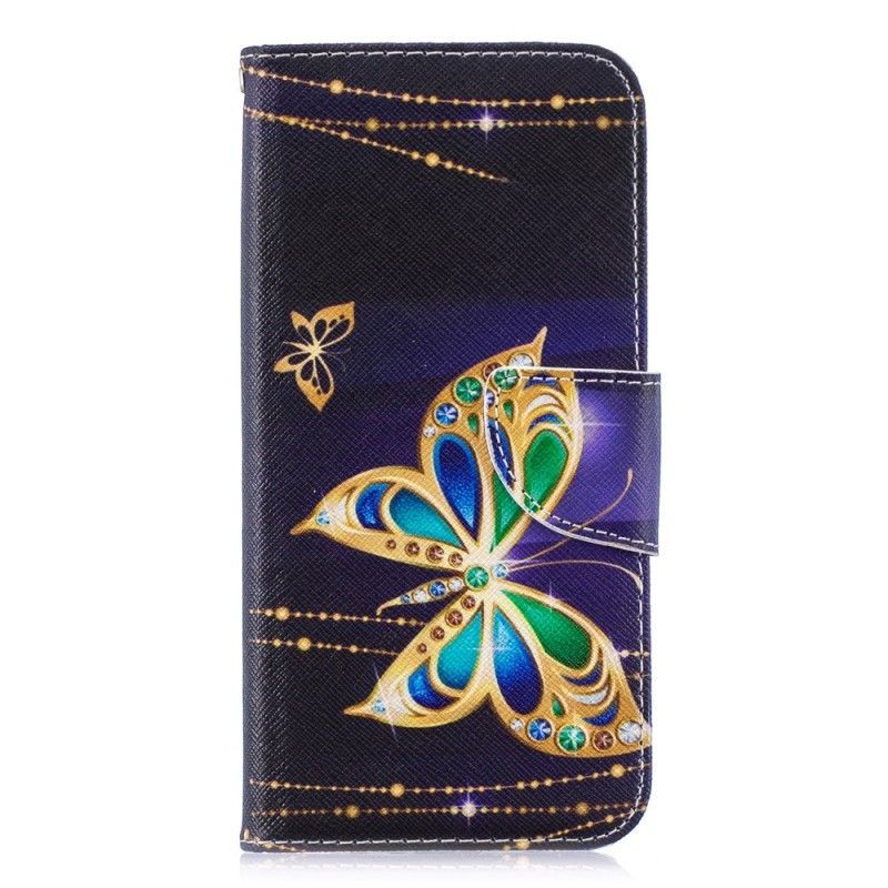 Flipové Pouzdro Honor 10 Lite / Huawei P Smart 2019 Kouzelný Motýl