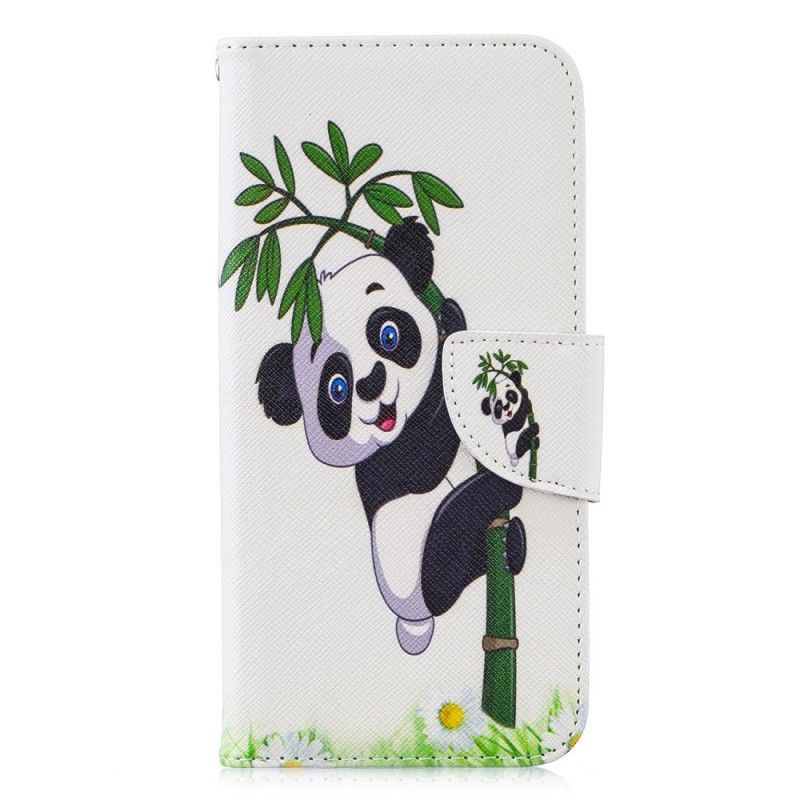 Flipové Pouzdro Honor 10 Lite / Huawei P Smart 2019 Panda Na Bambusu