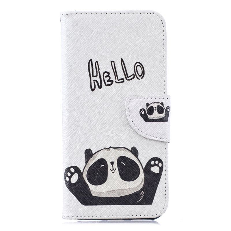 Flipové Pouzdro Honor 8a Ahoj Tiskni Panda
