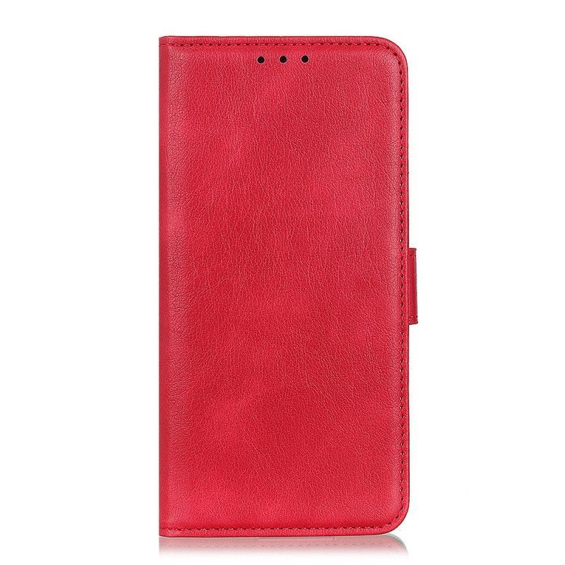 Flipové Pouzdro Honor 9x Pro Klasická Povrchová Kůže