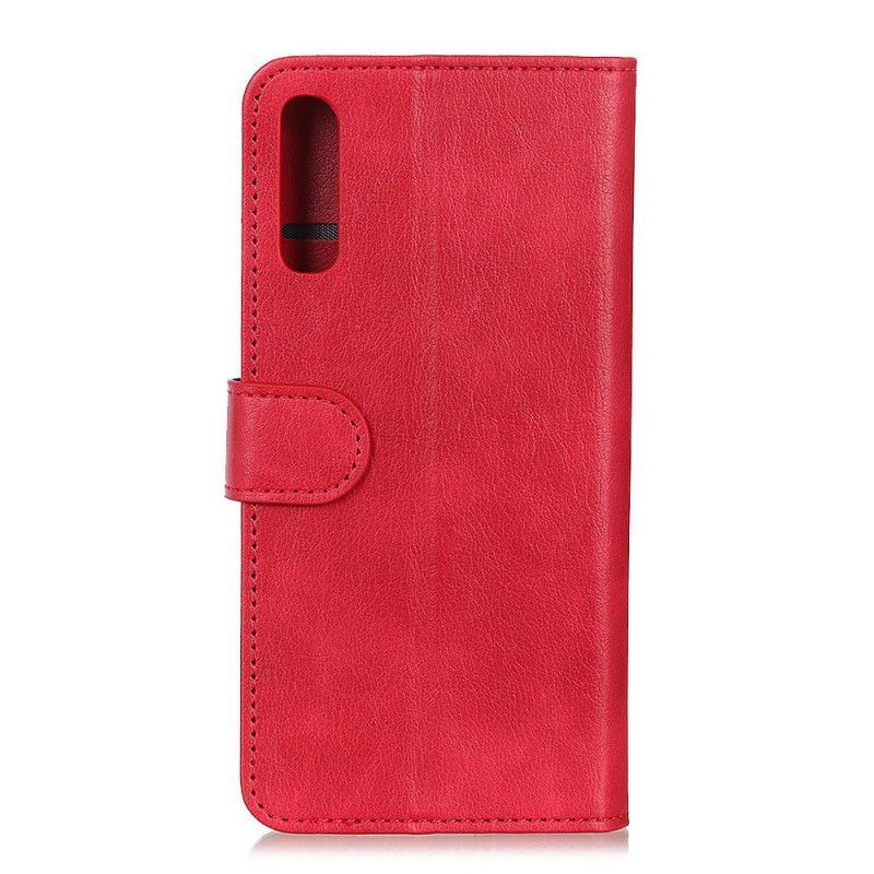Flipové Pouzdro Honor 9x Pro Klasická Povrchová Kůže