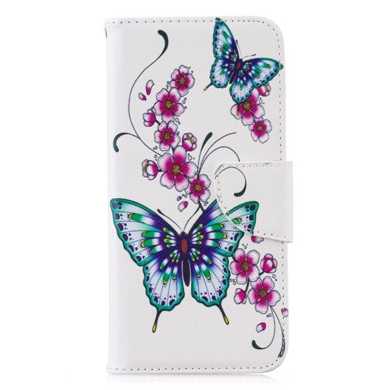 Flipové Pouzdro Na Honor 10 Lite / Huawei P Smart 2019 Nádherní Motýli