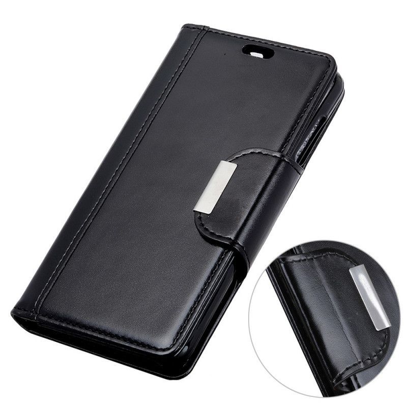 Flipové Pouzdro Na Honor 8a Elegantní Spona Z Imitace Kůže
