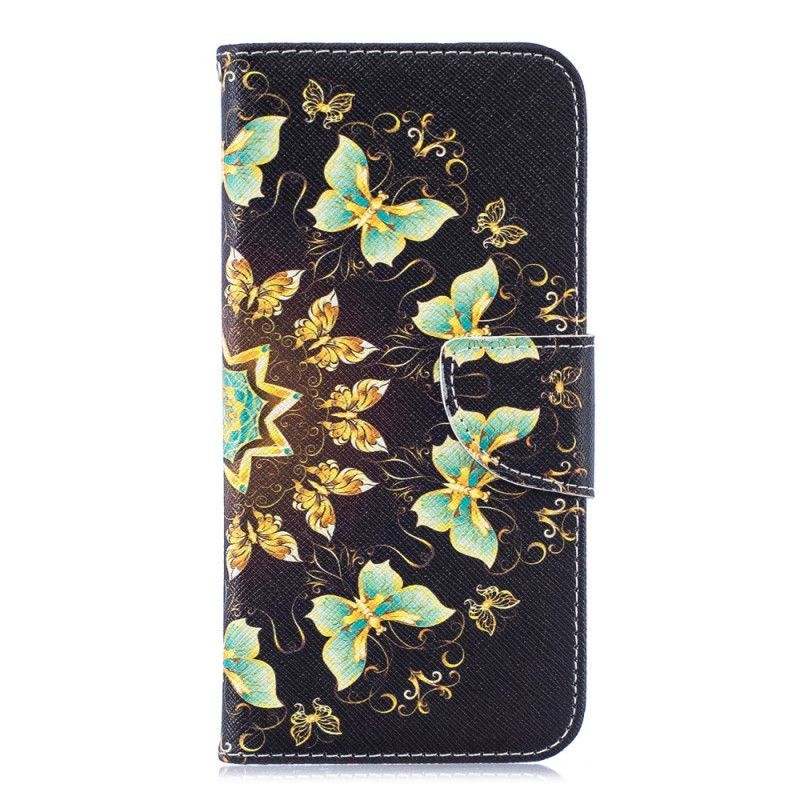 Flipové Pouzdro Na Honor 8a Motýlí Mandala