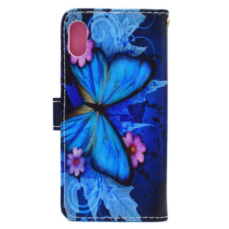 Flipové Pouzdro Na Honor 8s Tropický Motýl