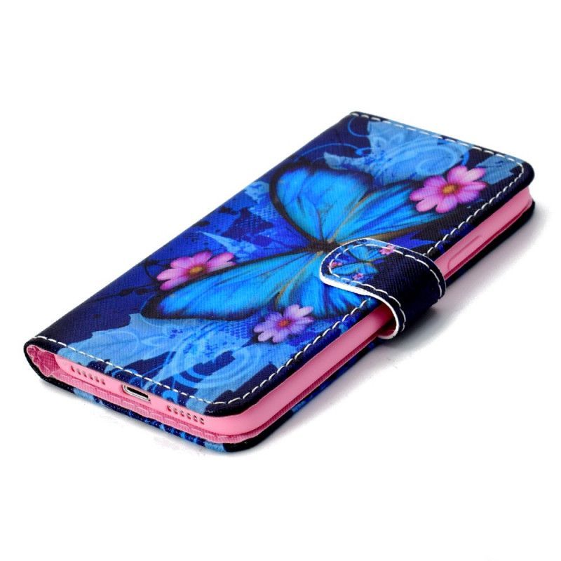 Flipové Pouzdro Na Honor 8s Tropický Motýl