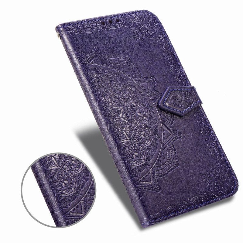 Huawei P Smart Z Cover / Flipové Pouzdro Honor 9x Středověká Mandala