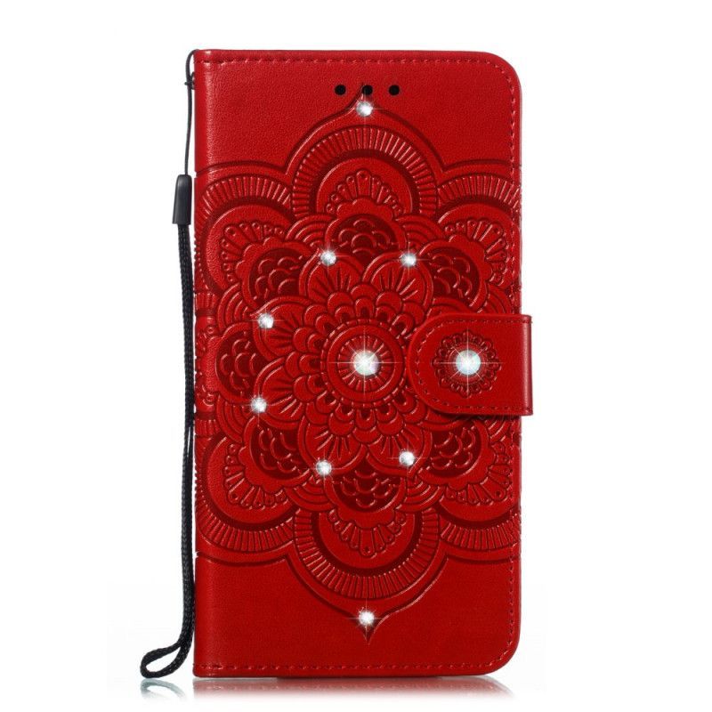 Huawei P Smart Z Cover / Peněženková Pouzdra Honor 9x Mandala A Diamanty