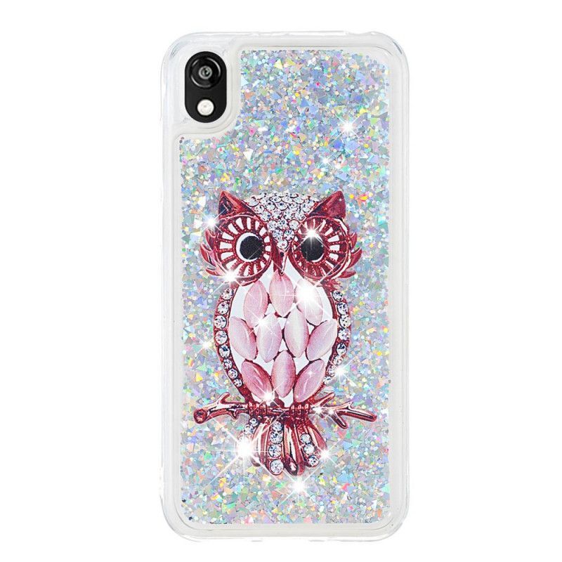 Huawei Y5 2019 Pouzdro / Kryt Na Honor 8s Glitter Rich Miss Owl