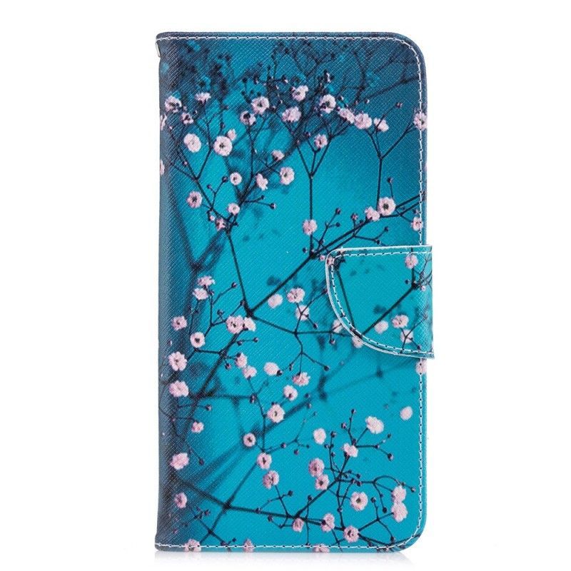 Huawei Y7 2018 Cover / Flipové Pouzdro Honor 7c Strom V Květu