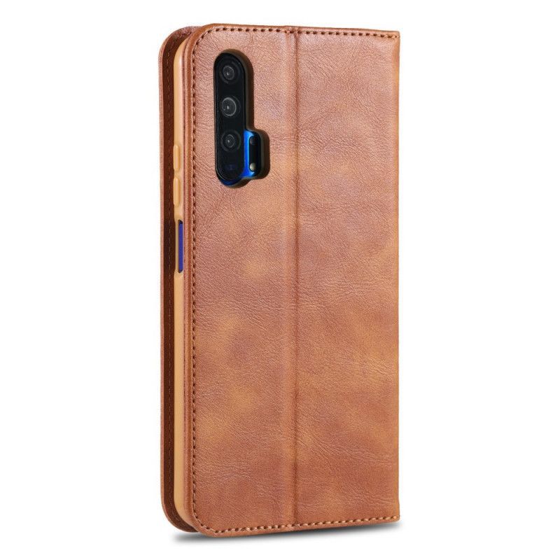 Kožené Pouzdro Folio Honor 20 Pro Azns Imitace Kůže