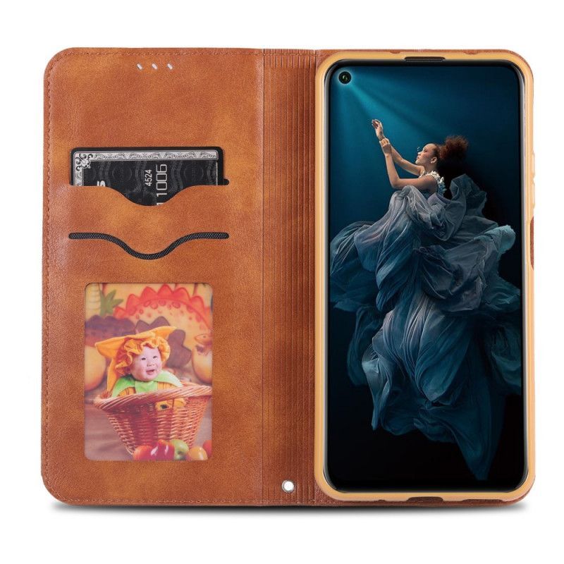 Kožené Pouzdro Folio Honor 20 Pro Azns Imitace Kůže