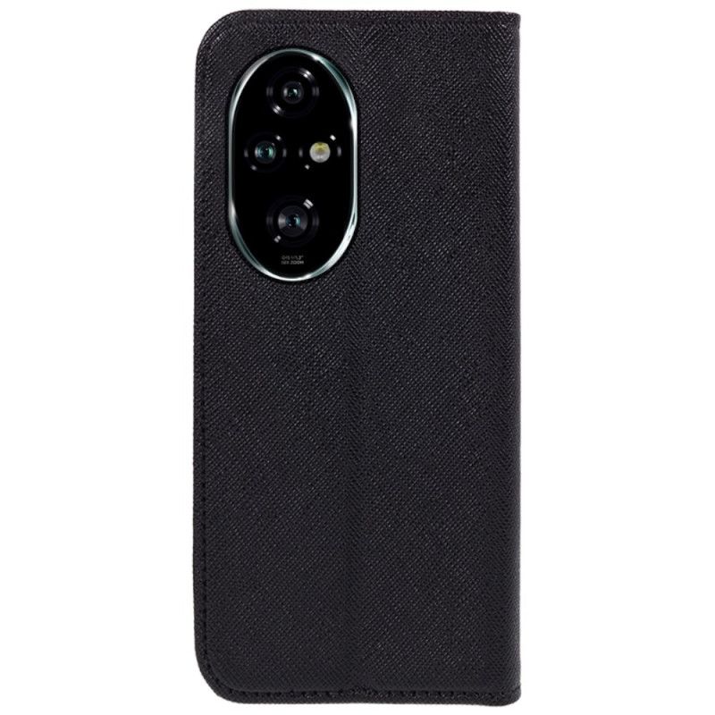 Kožené Pouzdro Folio Honor 200 Křížová Textura