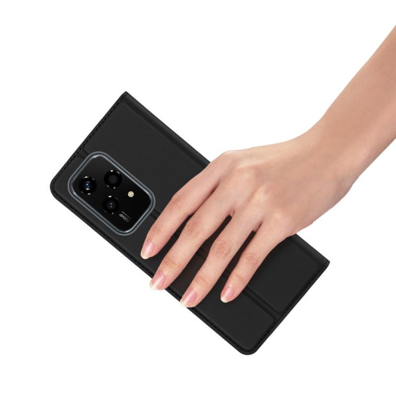 Kožené Pouzdro Honor 200 Lite Kryty Na Mobil Skin Pro Series Dux Ducis