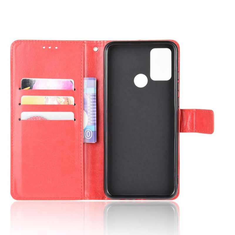 Kožené Pouzdro Honor 9a Lesklá Imitace Kůže