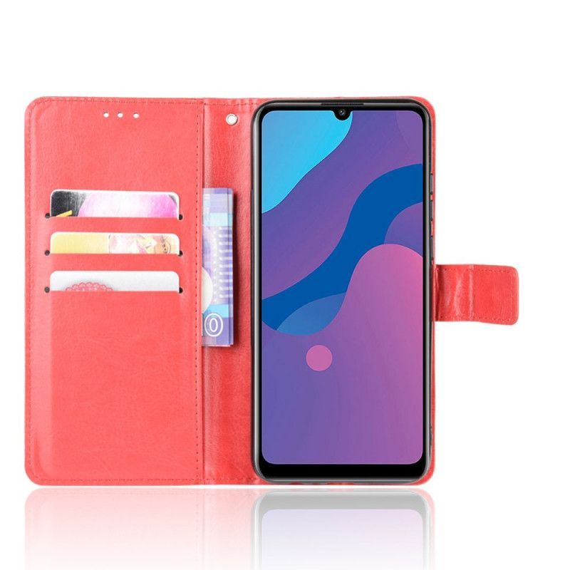 Kožené Pouzdro Honor 9a Lesklá Imitace Kůže