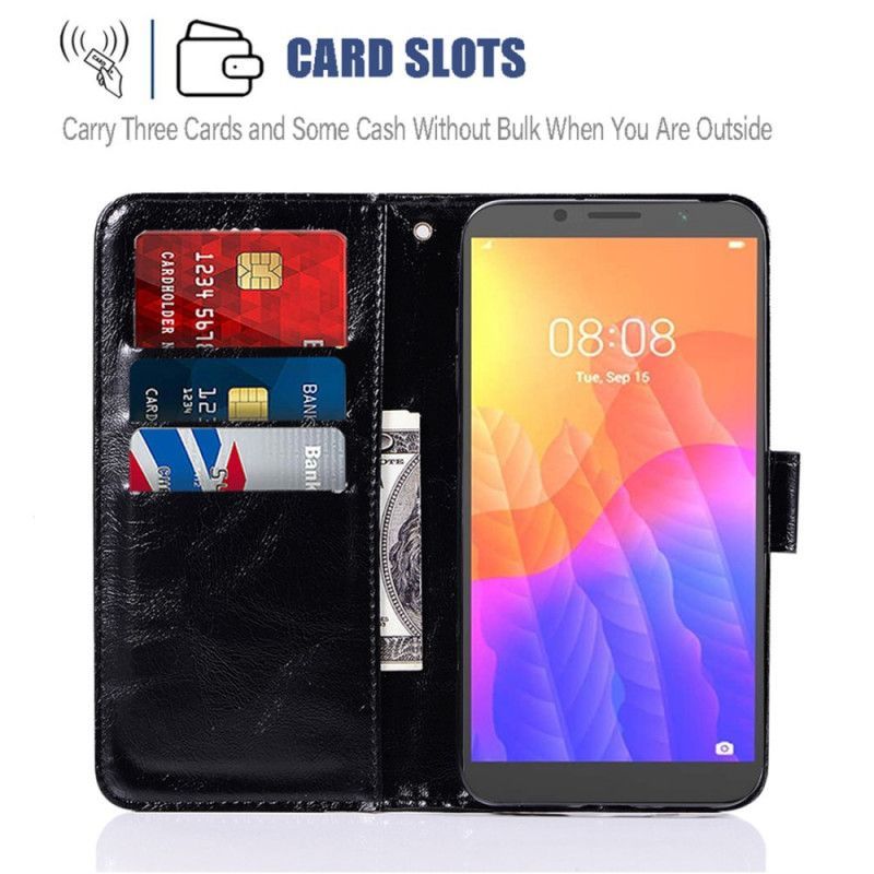 Kožené Pouzdro Honor 9a Starý Kožený Řemínek