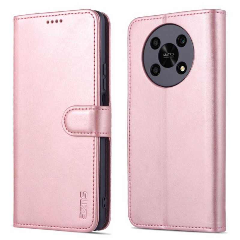 Kožené Pouzdro Na Honor Magic 4 Lite 5G Kožený Efekt Azns