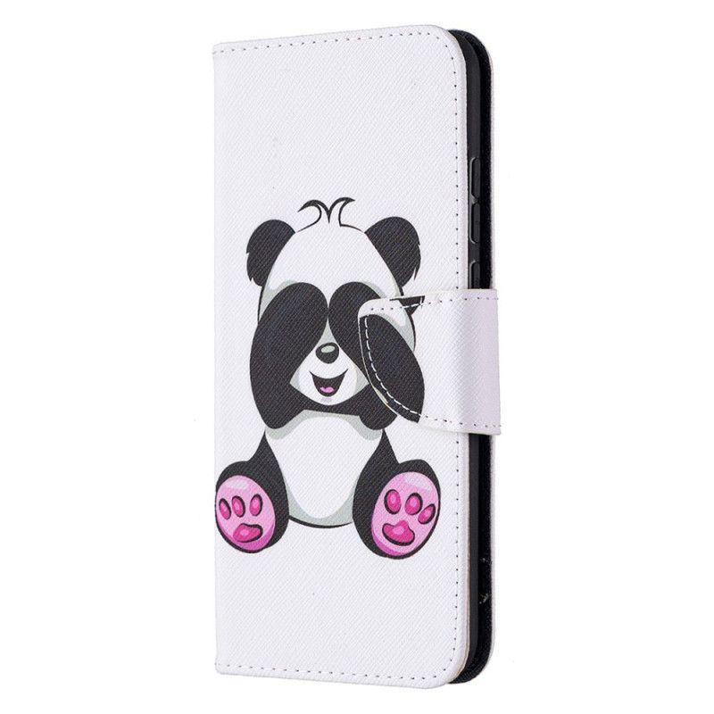 Kožený Kryt Na Honor 9x Lite Panda Zábava