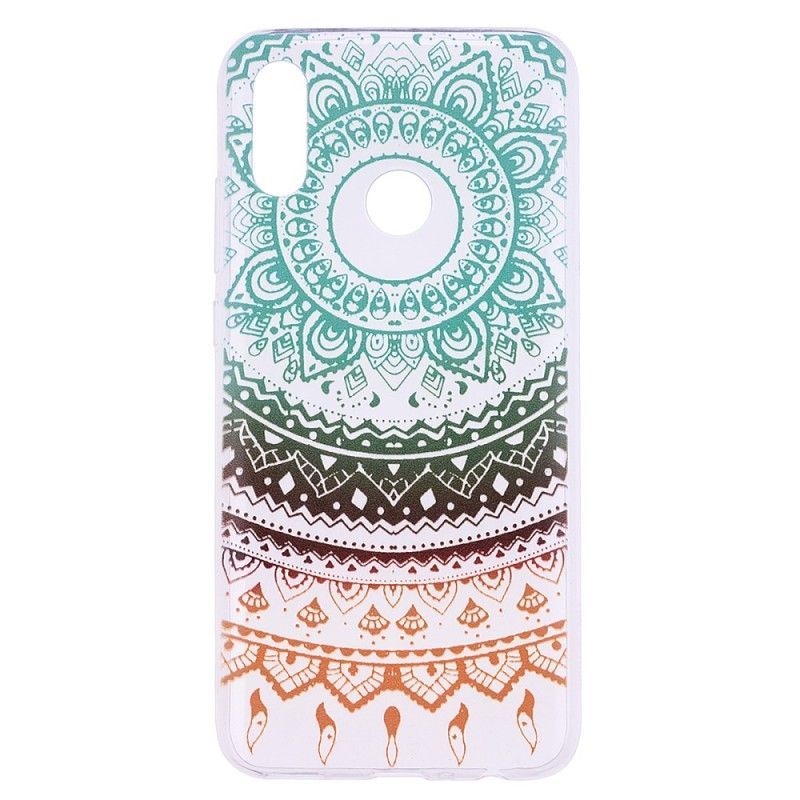 Kryt Honor 10 Lite / Huawei P Smart 2019 Barevná Sluneční Mandala