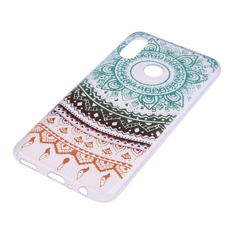Kryt Honor 10 Lite / Huawei P Smart 2019 Barevná Sluneční Mandala