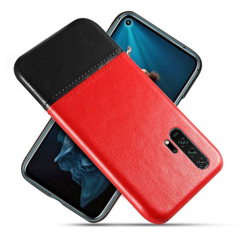 Kryt Honor 20 Pro Dvoubarevný Kožený Efekt