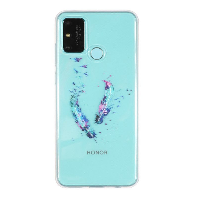 Kryt Honor 9a Průhledné Peří
